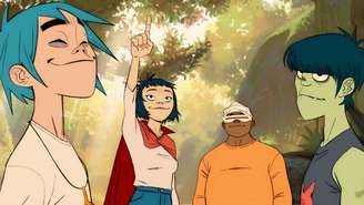 Gorillaz lança 'The Mountain, The Moon Cave and the Sad God'