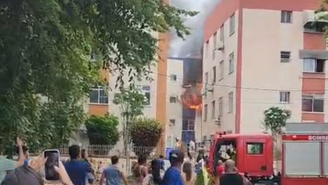 Incêndio após explosão por vazamento de gás deixa mais de 10 pessoas feridas em Salvador