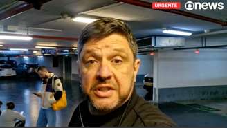 Michel Gawendo se abrigou em local subterrâneo após sirenes anunciarem contra-ataque do Irã em Israel