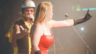 Nereide Nogueira interpretou a musa da música 'Pelados em Santos', dos Mamonas Assassinas