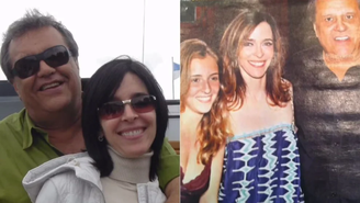 Deborah Evelyn presta homenagem ao ex