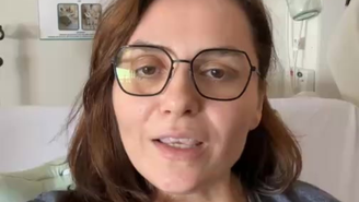 Monica Iozzi está internada há uma semana