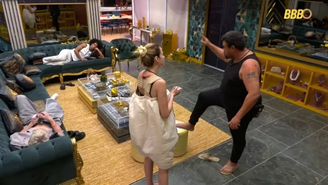 BBB 26: Ana Paula e Babu tem nova briga acalorada: 'Acabar comigo' / Reprodução: Globo