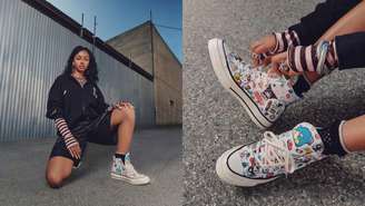 Confira a nova coleção Converse X Hello Kitty®
