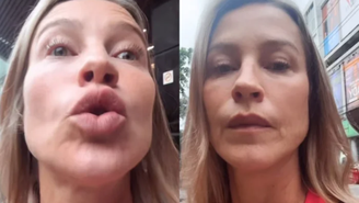 Luana Piovani se revolta e xinga paparazzo: 'Filho da...'