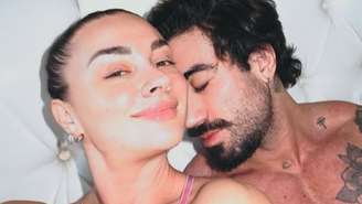 Juju Salimeni e Diogo Basaglia