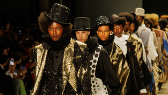 Desfile da grife Apartamento 03 no SPFW, em outubro de 2025 