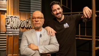 Briga! Rafinha Bastos e Marcelo Tas discutem sobre piada com Wanessa Camargo