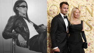 Filha de João Dória está namorando filha de Pamela Anderson