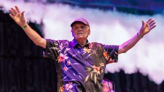 Bruce Johnston em show dos Beach Boys