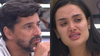 BBB 26: Ficha caiu! Cowboy diz que seu grupo é dos 'vilões' e Jordana chora