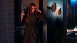 Arminda se assusta ao perceber que matou Edilberto em vez de Samira em Três Graças —