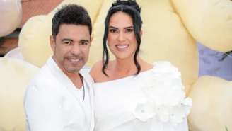 Zezé di Camargo se declara para a esposa no dia do aniversário dela