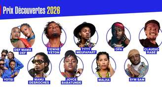 Os dez finalistas do Prêmio Descobertas RFI 2026.