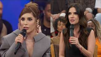 Manu Bahtidão e Sabina Simonato no Altas Horas (Reprodução/TV Globo)