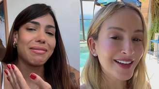 Tays Reis e Claudia Leitte