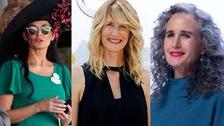Mulheres 50+ nas passarelas: Demi Moore, Laura Dern e Andie MacDowell