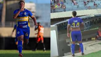 Caio, do Palmas, provocou a torcida após marcar golaço no Tocantinense 2026