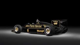 Lotus 98T foi guiado por Ayrton Senna na temporada 1986
