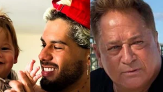 Zé Felipe se pronuncia após Leonardo colocar bebida na boca do neto / Reprodução: Instagram