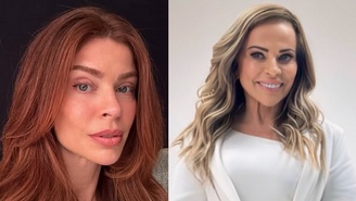 Grazi Massafera foi mencionada por várias pessoas em uma publicação que mostrava Christina Rocha após procedimentos estéticos