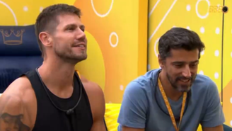BBB 26: Jonas e Cowboy ficam revoltados com nota dada pelo público