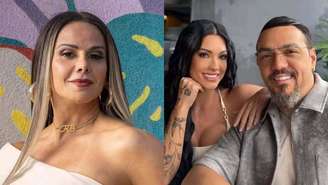 Viviane Araújo, Rayane Figliuzzi e Belo