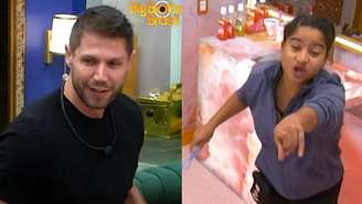 Jonas e Milena no 'BBB 26'