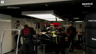 Problemas mecânicos impediram o brasileiro de largar no GP da China.