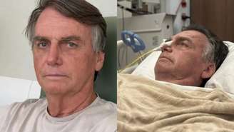 Jair Bolsonaro no hospital