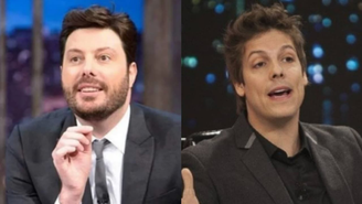 Danilo Gentili debocha de Fábio Porchat: 'Tomou pau'