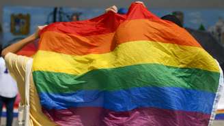 Imagem de ilustração mostra integrantes da comunidade LGBTQ+ em Monterrey, no México, em 25 de setembro de 2024.