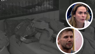 'BBB 26': Jonas e Ana Paula dividem a mesma cama e brother dispara: 'Quer ser...?' / Reprodução: Globo