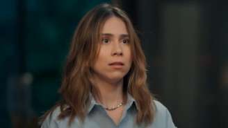 Lucélia (Daphne Bozaski) de Três Graças (Reprodução/TV Globo)