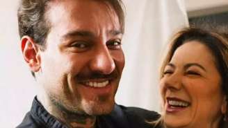 Lucas Lucco e a mãe, Karina