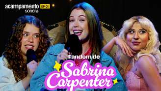Episódio de estreia do 'Acampamento Sonora' reuniu fãs de Sabrina Carpenter