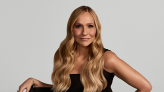 Maria Beltrão ficou loira para o Oscar