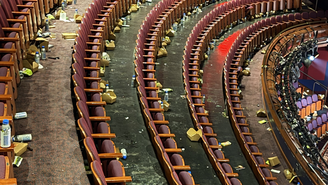 Jornalista americano compartilhou registro do Dolby Theater, em Los Angeles, sujo após a cerimônia de 2026