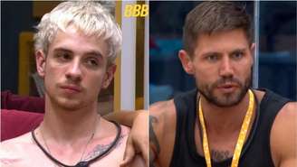Juliano e Jonas no 'BBB 26'