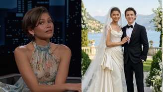 "Para limpar a confusão", como Zendaya mesmo disse, ela falou sobre seu casamento com Tom Holland pela primeira vez durante uma entrevista