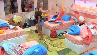 BBB 26: Chaiany e Juliano armam plano contra Jonas e rivais: 'Deixar desestabilizados' / Reprodução: Globo