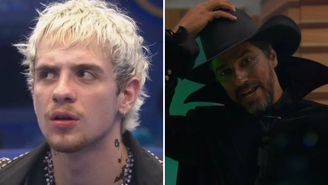 'BBB 26': Juliano percebe mensagem da família de Cowboy durante festa: 'Favorito'/ Reprodução: Globo