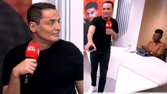 Leo Dias e Janaina Nunes no Jornal dos Famosos (Reprodução/Youtube)