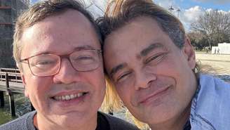 João Emanuel Carneiro e Carmo Dalla Vecchia (Reprodução/Instagram)