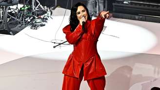 Demi Lovato em evento da Associação Americana do Coração, em 2024