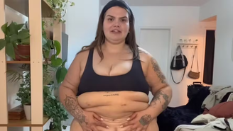 Thais Carla surpreende ao mostrar mudança no corpo após emagrecer 75 kg / Reprodução: YouTube