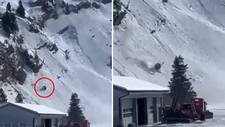 Passageiro morre após cabine de teleférico despencar de montanha na Suíça; veja