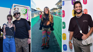 Famosos estão chegando para 1º dia de Lolla