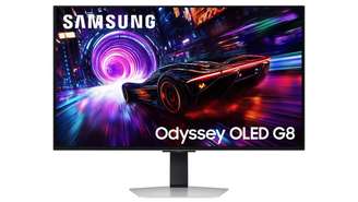 Samsung Odyssey OLED G8 32" fornece experiência top de linha para gamers exigentes