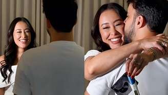 Romário e esposa, Carol Alves